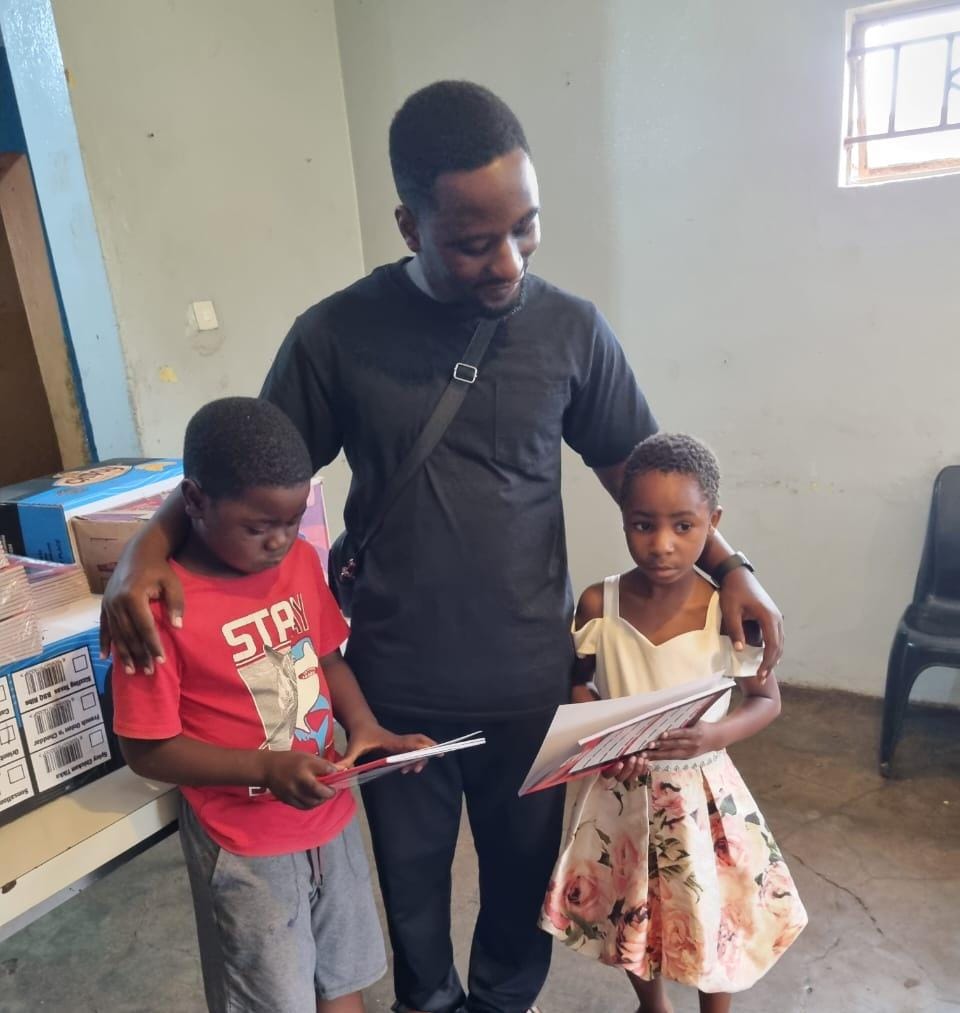 Rotaract members serving their community